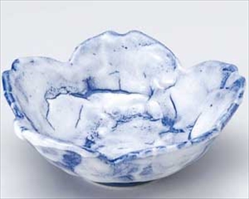 青たたきさくら型平鉢
