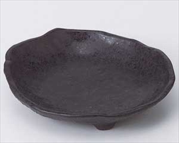 黒結晶変型鉢（小）