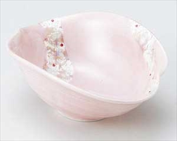 ピンクラスター桜雲型小鉢