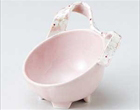 ピンクラスター桜波型小鉢