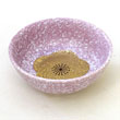 紫釉金梅丸鉢