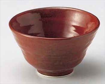 赤釉小鉢