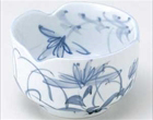 古染菊（手描き）小鉢