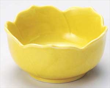 イエロー桔梗型小鉢