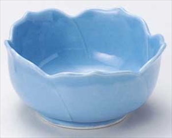 ブルー桔梗型小鉢
