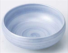 銀彩コバルト巻鉄鉢