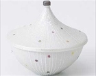 パール傘形円菓子碗