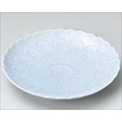 青白磁菊彫皿
