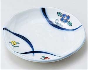 錦花紋フルーツ皿