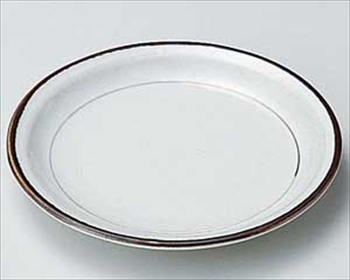 淡彩ラインリム４.５寸皿