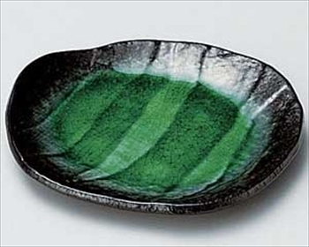 エメラルドグリーン小皿