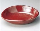 紅結晶たまご型７.０浅鉢