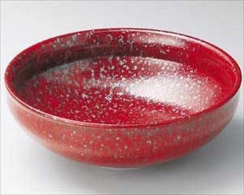 赤柚子天目サラダ鉢