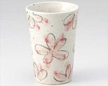 花園桃色フリーカップ