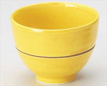 黄釉たもり碗