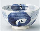 藍椿茶碗