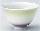 カラーグラデーションパープル茶碗