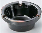茶マット鉄鉢灰皿