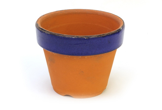 植木鉢　カラーポット（ブルー）